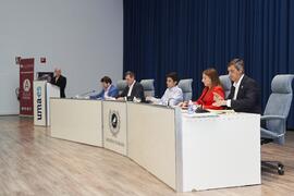 Debate electoral entre los candidatos a Rector de la Universidad de Málaga. Escuela Técnica Superior de Ingeniería Informática y Telecomunicaciones. Noviembre de 2023