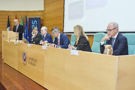 Mesa presidencial. Presentación de la Fundación CITAC. Edificio del Rectorado. Julio de 2024