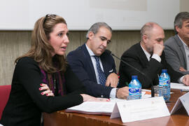 Intervención de Aurora Martínez Fernández. XI Jornadas Andaluzas de Enseñanza de Economía. Facultad de Ciencias Económicas y Empresariales. Febrero de 2018