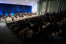 Concierto de Bandas Sonoras de la 31 edición de Fancine de la Universidad de Málaga. Auditorio de la Escuela Técnica de Ingeniería de Telecomunicaciones e Informática. Noviembre de 2021