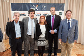 Nombramiento de D. Javier Urra como Miembro de Honor de la Asociación de Antiguos Alumnos de la Universidad de Málaga. Hotel AC Málaga Palacio. Diciembre de 2014