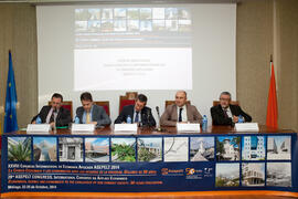 Sesión inaugural del XVIII Congreso de ASEPELT. Facultad de Ciencias Económicas y Empresariales. Octubre de 2014