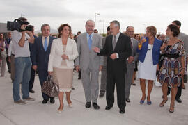 Inauguración de la ampliación del Campus de Teatinos de la Universidad de Málaga. Septiembre de 2009