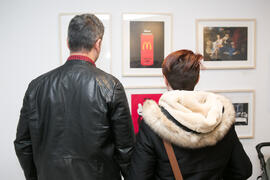 Inauguración de la sala de exposiciones "Espacio Cero" en el Contenedor Cultural. Campus de Teatinos. Abril de 2019