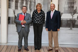 Inauguración de la exposición "Málaga, una visión panorámica". Rectorado. Diciembre de 2007