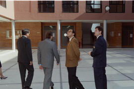 Visita del gobernador de Puerto Rico a la Universidad de Málaga y Obispado. 1993
