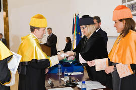Investidura de nuevos doctores por la Universidad de Málaga. Paraninfo. Enero de 2011