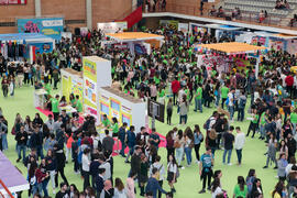Jornadas de Puertas Abiertas de la Universidad de Málaga. Complejo Polideportivo Universitario. Abril de 2018