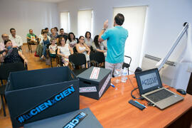 Taller transversal "Descubre #tuCIENxCIEN". Cursos de Verano de la Universidad de Málaga. Ronda. Julio de 2018