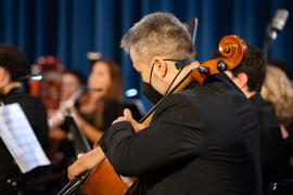 Concierto de Bandas Sonoras de la 30 edición de Fancine de la Universidad de Málaga. Auditorio de la Escuela Técnica de Ingeniería de Telecomunicaciones e Informática. Noviembre de 2020