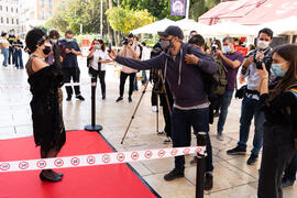 Photocall. Gala Inaugural de la 30 edición de Fancine de la Universidad de Málaga. Cine Albéniz. Noviembre de 2020