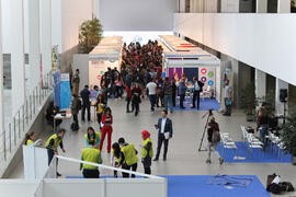 I Feria de Empleo de la Universidad de Málaga. Complejo de Estudios Sociales y de Comercio. Abril 2015