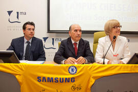 Presentación del Campus Chelsea FC Foundation. Rectorado. Junio de 2010