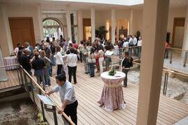 Visita anual de la conferencia de la RedOTRI en el centro histórico de Málaga. Rectorado. Junio de 2010