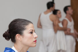 Representación de la obra "La Gaviota" de la compañía Mu Teatro. Paraninfo. Octubre de 2015