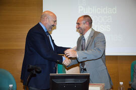 Nombramiento de D. Fernando Ocaña como Alumno de Honor de Facultad de Ciencias Económicas y Empresariales de la Universidad de Málaga. Rectorado. Marzo de 2009