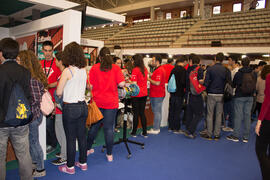 Jornadas de Puertas Abiertas de la Universidad de Málaga. Complejo Polideportivo Universitario. Abril de 2015