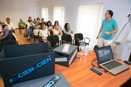 Taller transversal "Descubre #tuCIENxCIEN". Cursos de Verano de la Universidad de Málaga. Ronda. Julio de 2018