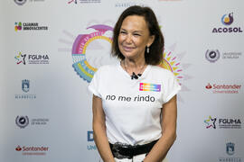 Miren Larrazábal. Curso "Diversidad sexual". Cursos de verano 2019 de la Universidad de Málaga. Marbella. Julio de 2019