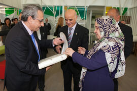 Inauguración de la Oficina de la Universidad de Sharjah, Emiratos Árabes. Jardín Botánico. Noviembre de 2015