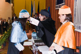Investidura de nuevos doctores por la Universidad de Málaga. Paraninfo. Diciembre de 2009