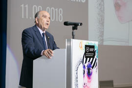 Pedro Montiel. Gala del Deporte Universitario 2018. Escuela Técnica Superior de Ingeniería de Telecomunicaciones. Junio de 2018