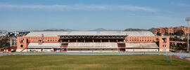 Complejo Polideportivo Universitario. Campus de Teatinos. Abril de 2021