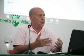 Juan Antonio Corbalán. Curso "El aceite de oliva, salud, cultura y riqueza de los pueblos mediterráneos". Cursos de Verano de la Universidad de Málaga. Vélez Málaga. Julio de 2018