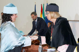 Investidura de nuevos doctores por la Universidad de Málaga. Paraninfo. Febrero de 2012