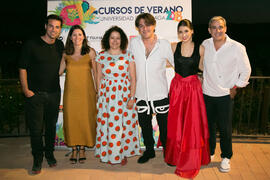 Photocall previo al concierto de Dorantes en los Cursos de Verano de la Universidad de Málaga. Vélez Málaga. Julio de 2018