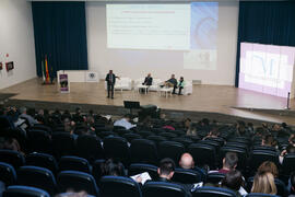 José Antonio Serra Rexach. Panel de expertos. 7º Congreso Internacional de Actividad Física Deportiva para Mayores. Escuela Técnica Superior de Ingeniería de Telecomunicaciones y de Informática. Noviembre de 2017