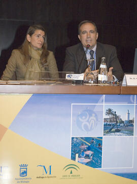 Conferencia de Antonio Merino. 2º Congreso Internacional de Actividad Físico-Deportiva para Mayores de la Universidad de Málaga. Palacio de Ferias y Congresos de Málaga. Marzo de 2007
