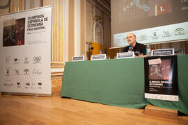 Inauguración de las jornadas. Olimpiada Española de Economía, Fase Nacional. Sala Unicaja de Conciertos María Cristina. Málaga. Junio de 2015