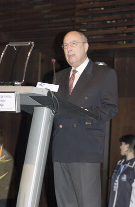 Acto de Inauguración del 2º Congreso Internacional de Actividad Físico-Deportiva para Mayores de la Universidad de Málaga. Palacio de Ferias y Congresos de Málaga. Marzo de 2007