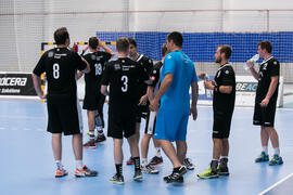 Partido Universidad de Barcelona - Universidad de Basilea. Categoría masculina. Campeonato Europeo Universitario de Balonmano. Antequera. Julio de 2017