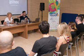 Ponencia de Tinet Rubira, "La renovación de los formatos en la televisión tradicional: el ejemplo de Operación Triunfo". Curso "La televisión del siglo XXI, nuevos formatos y consumos". Cursos de verano 2018 de la Universidad de Málaga. Marbella. Julio de 2018