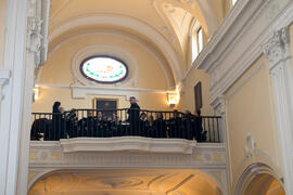 Coro Oficial de la Universidad de Málaga. Misa de Lunes Santo. Iglesia de San Agustín. Abril de 2019
