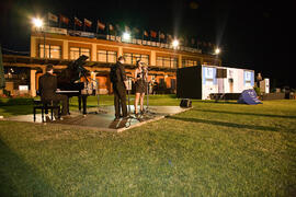 Actuación del grupo universitario "Good & Jazz". Inauguración del Campeonato Mundial Universitario de Golf. Antequera Golf. Junio de 2010