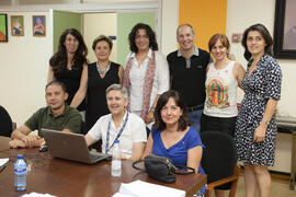 Reunión de la Comisión Académica para seleccionar a los premiados. Olimpiada Española de Economía, Fase Nacional. Facultad de Ciencias Económicas y Empresariales. Málaga. Junio de 2015