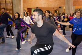 Congreso de deporte del 5º Congreso Internacional de actividad físico-deportiva para mayores de la Universidad de Málaga. Complejo Polideportivo Universitario. Marzo de 2013