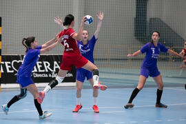Partido Universidad de Akdeniz - Universidad  de Aveiro. Categoría femenina. Campeonato Europeo Universitario de Balonmano. Antequera. Julio de 2017