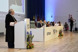 Discurso de José Ángel Narváez. Solemne Acto de Apertura del Curso Académico 2022/2023 de las Universidades Andaluzas. Escuela Técnica Superior de Ingeniería Informática y Telecomunicaciones. Septiembre de 2022