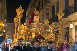 Santo Cristo Coronado de Espinas. Estación de Penitencia de la Hermandad de los Estudiantes. Málaga. Marzo de 2018