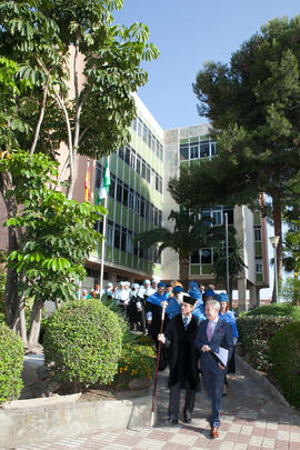 Investidura como Doctor "Honoris Causa" de Antonio Soler por la Facultad de Filosofía y Letras de la Universidad de Málaga. Paraninfo. Junio de 2016