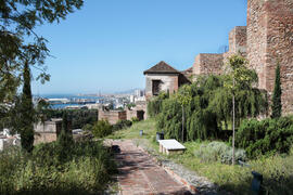 Málaga. Alcazaba. Exterior